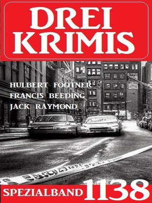 cover image of Drei Krimis Spezialband 1138